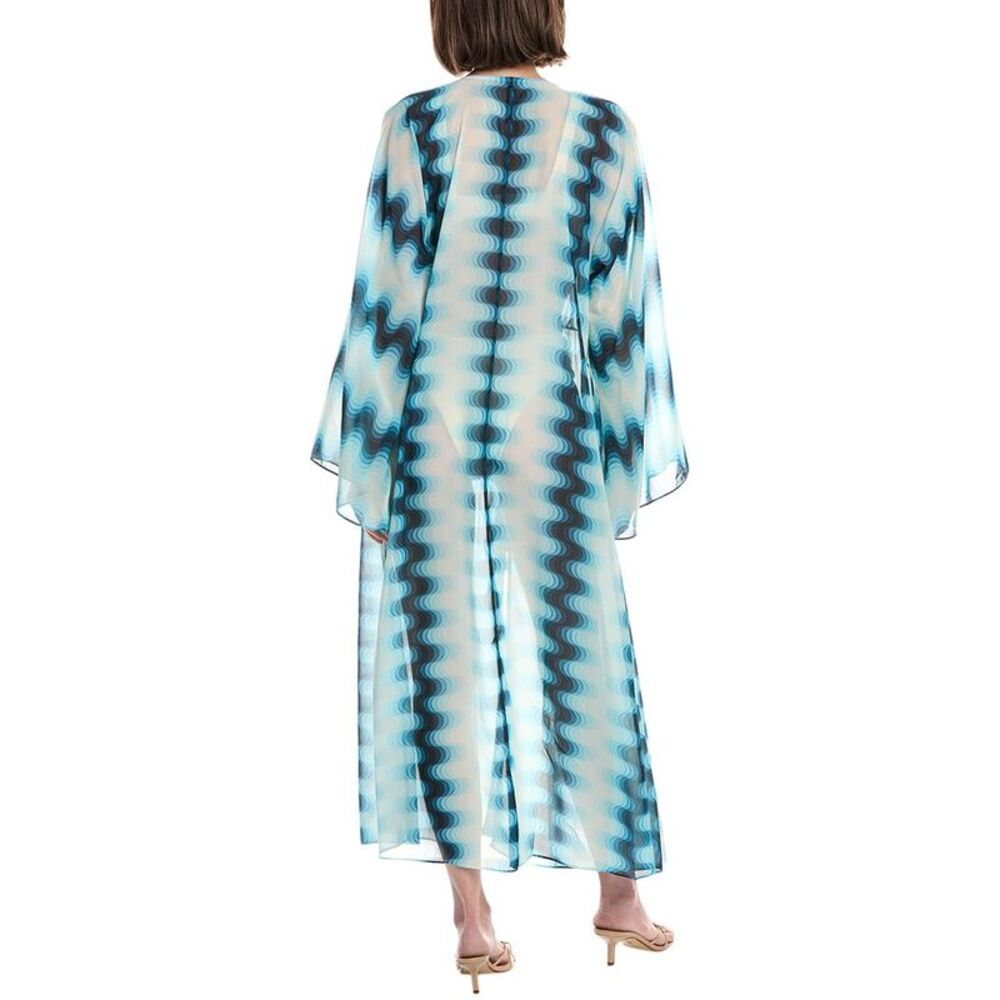 Devon Windsor Womens  Rafa Robe, Blue - Picture 2 of 3